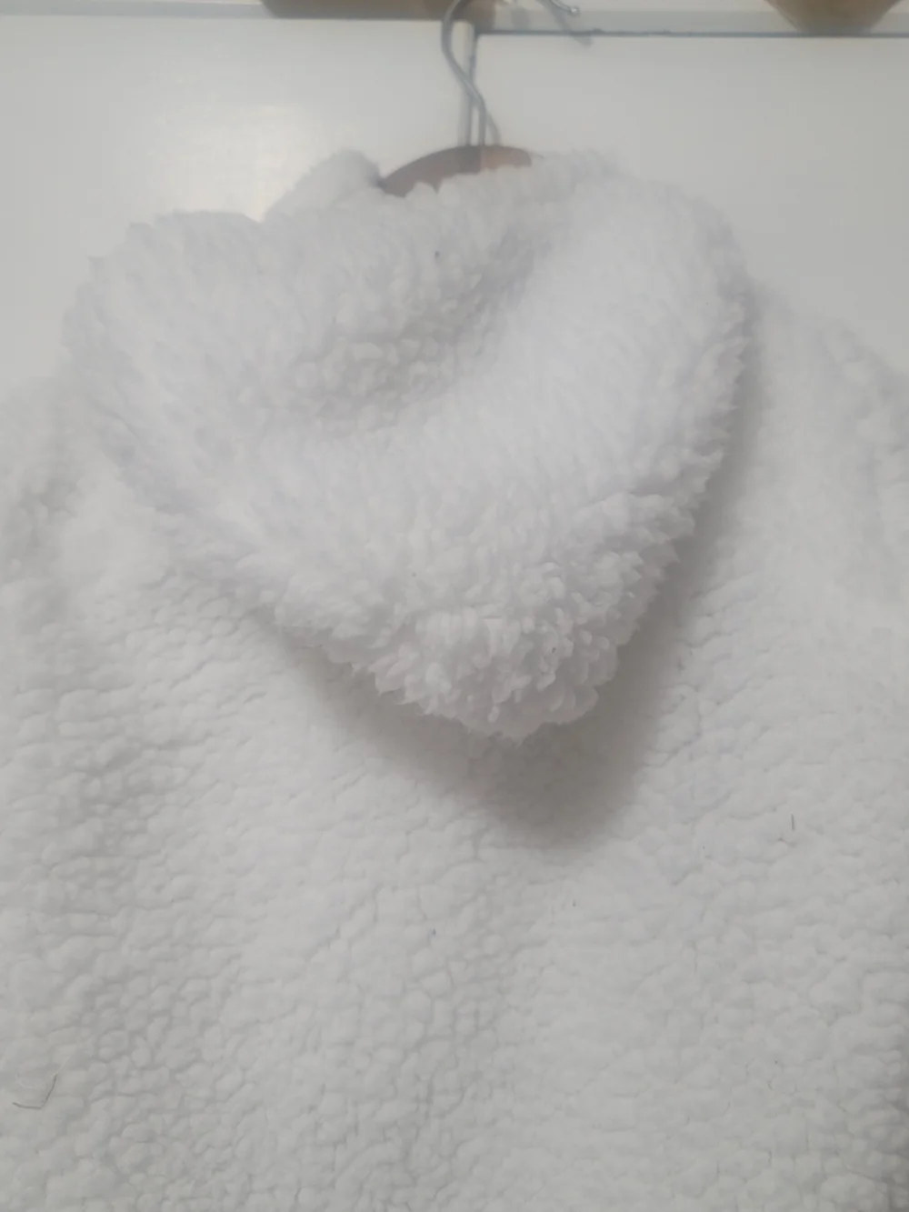 Koolaburra By Ugg  White Sherpa Hooded Pullover Dog Outfit